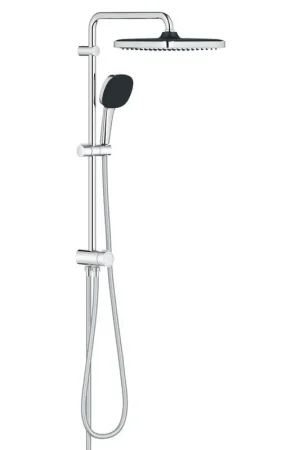 Acheter En Ligne Grohe Vitalio Comfort 250 QuickFix Douche pluie - pomme de douche 25cm - douchette carrée - 2 jets - sans inverseur - chrome