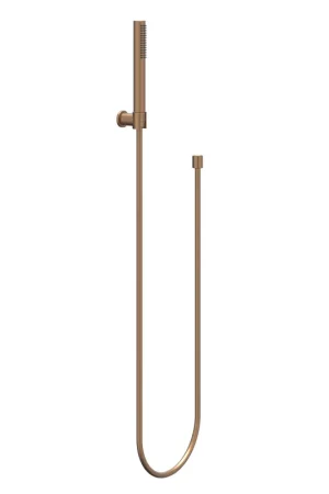 Achat Immédiat IVY Ensemble de douchette à main - modèle barre - avec support mural réglable - flexible de douche 120cm - modèle barre - cuivre brossé mat PVD