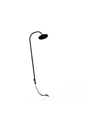 Gardentub Douche extérieur - raccord tuyau d‘arrosage - 165cm - noir mat Achat Immédiat