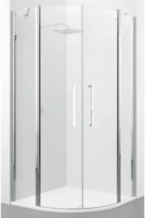Achetez Aujourd'hui Novellini Young 2.0 R2 cabine de douche quart de rond avec portes pivotantes et segments fixes 87.5/89.5x200cm matchroom/transparent