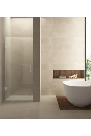 Wiesbaden Less verre pour porte de niche 1000 x 2000 x 8 mm verre clair nano Meilleur Choix