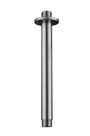 Wiesbaden 304 bras de douche avec fixation plafond rond 20 cm inox brossé Promotion
