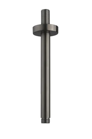 Wiesbaden UniMatch bras de douche avec fixation plafond 20 cm gunmetal PVD Petit Prix