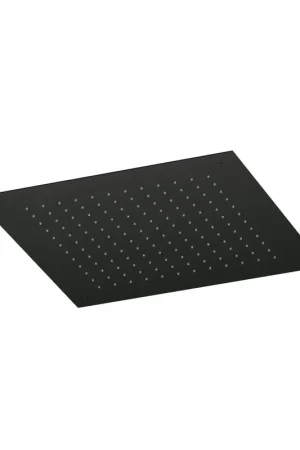 Achat Immédiat Hotbath Mate Tête de douche - 50x50cm - encastrée - carrée - noir mat PVD