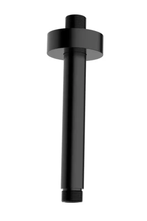 Achetez Aujourd'hui Wiesbaden UniMatch bras de douche avec fixation plafond 30 cm mat noir