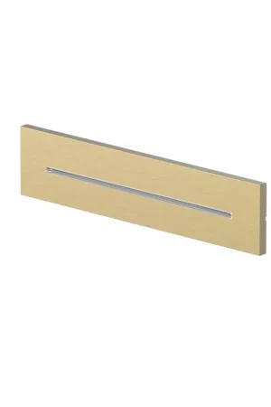 Vente Flash Hotbath Mate Cascade - encastré - mural - rectangulaire - Laiton brossé PVD