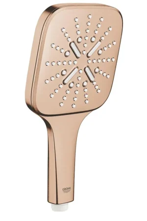 Usine Directe GROHE Rainshower SmartActive 130 Cube douchette à main warm sunset brossé