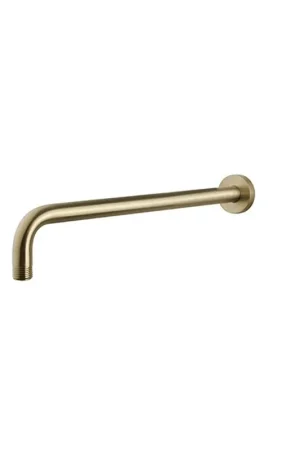 Wiesbaden UniMatch bras de douche avec fixation murale 35 cm laiton brossé PVD Nouveauté