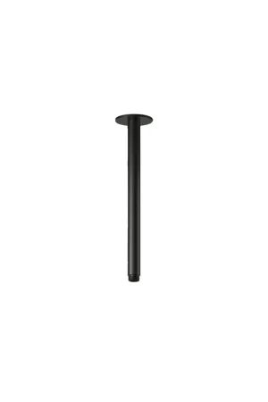 Top Vente Hotbath Ace Tube de plafond - 30cm - ronde - noir brossé PVD