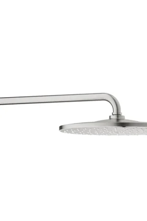 Acheter Direct GROHE Rainshower Mono 310 Douche de tête - 31cm - 1 jet - bras mural 42.2cm - supersteel