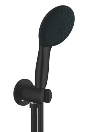 Vente Flash Grohe Tempesta 110 Douchette à main - Ø11cm - 2 jets - 7.4l/min - avec support - flexible 150cm - noir mat