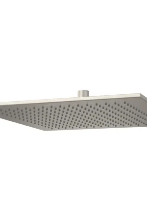Villeroy & Boch Universal Showers douche de tête - 35cm - carré - Nickel brossé mat (inox) Must-Have