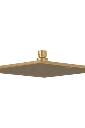 Villeroy & Boch Universal Showers tête de douche - 25cm - carré - Brushed Gold (or) Acheter Direct