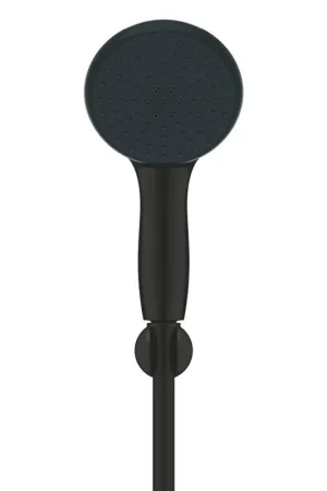 Usine Directe GROHE Tempesta 110 Ensemble de douchette - 2 types de jet - rond - avec support - flexible lisse - 150 cm - noir mat