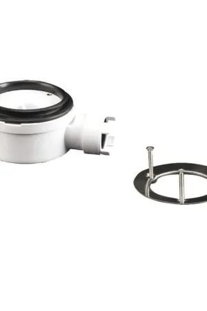ZEZA Grade Bonde de receveur de douche - universel - 90mm - 35l par min - sans grille - blanc Prix Choc
