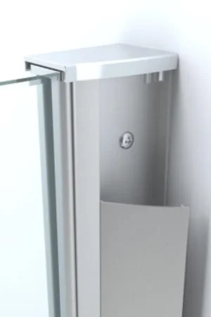 Acheter Direct Wiesbaden chrome profil mural paroi de douche épaisseur 1cm L=200cm