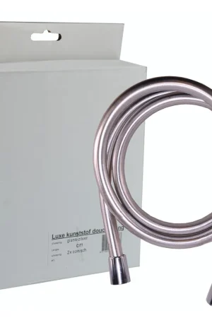Wiesbaden UniMatch flexible de douche en plastique 200 cm chrome Paiement Sécurisé