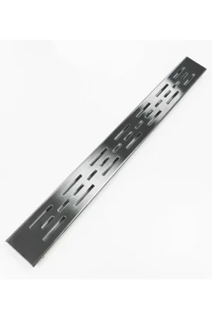 Vente Directe Saniclass Grille pour caniveau de douche 70cm Gun Metal