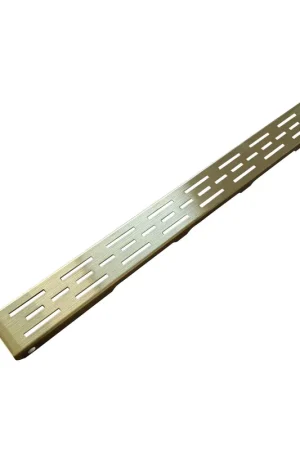 Acheter Direct Saniclass grille de canal de douche 100cm laiton pvd