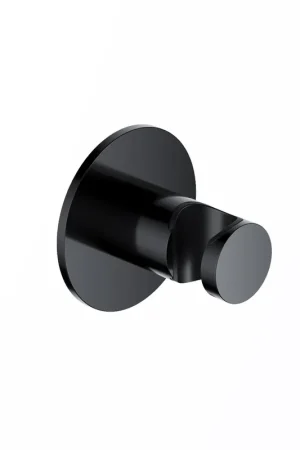 Acheter Direct Hotbath Ace Support mural - pour douchette - Noir poli PVD