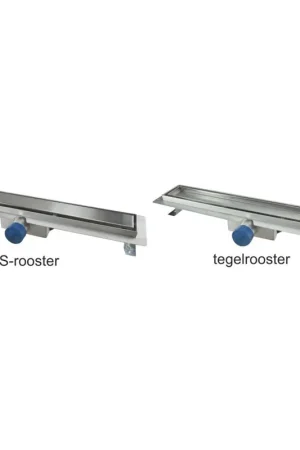 Acheter En Ligne Wiesbaden Dreen DG03 Grille pour drain de douche à carreler 80x7cm Inox SECOND CHOIX