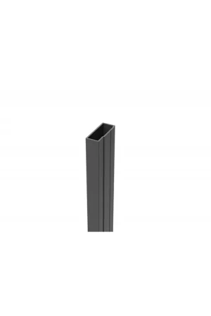 Van Rijn Products ST06 Profil d‘élargissement - 10,5x25,8mm - pour ST06 Type 350 - Côté mur - Noir Prix Cassé