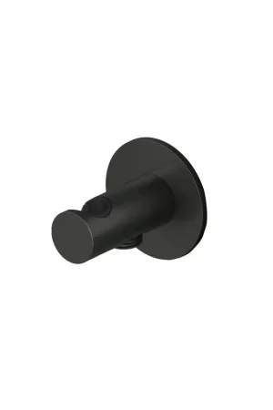 Vente Flash Hotbath Ace Support mural - avec sortie - pour douchette à main - noir brossé PVD