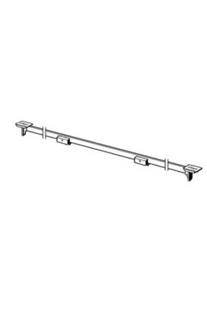 Viega Visign SR1 grille à encastrer 120cm recoupable aspect inox mat Haute Qualité