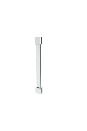 Van Rijn Products ST01 Barre de stabilisation - 75cm - fixation au plafond - Chrome Meilleur Choix
