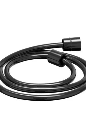 Achetez Aujourd'hui IVY Flexible de douche - lisse - 150cm - Chrome noir PVD