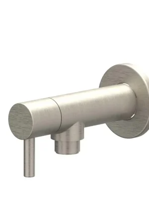 Achetez Aujourd'hui IVY Robinet d‘arrêt d’angle - 1/2" - 3/8 - Nickel brossé PVD