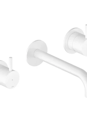 Achetez Aujourd'hui Hotbath COBBER Partie apparente pour robinet de lavabo encastré bec 18cm WH Blanc mat