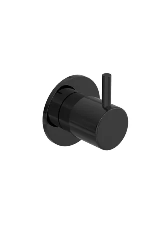 Acheter Direct Hotbath COBBER Partie apparente - Robinet d‘arrêt encastré hot Noir poli PVD
