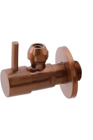 Acheter Direct Xellanz Minimal robinet d‘arrêt d‘angle 1/2" x 3/8" ou raccord à compression 10 mm bronze cuivre brossé PVD