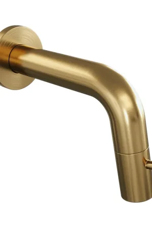 Vente Directe BRAUER Gold Edition Robinet de lave-mains - encastré - bec 8.5 - 18.5cm - Or brossé