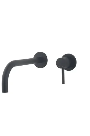 Wiesbaden Slim Twenty Mélangeur lavabo - 2 trous - monocommande - avec partie encastrable - noir mat Commander Maintenant
