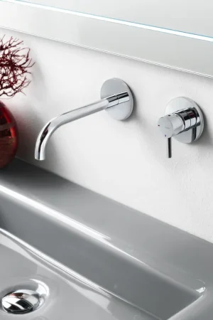 Vente Directe Hotbath Laddy mitigeur encastré pour lavabo - incl. partie encastrée - chrome