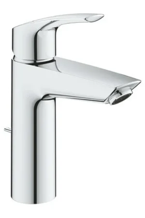 Bon Marché GROHE Eurosmart Ensemble de robinet mélangeur - Taille M - levier en métal - SilkMove StarLight EcoJoy - limiteur de température - chrome