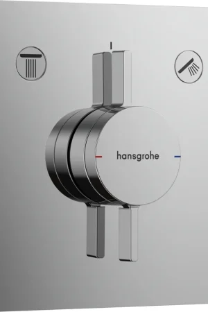 Usine Directe Hansgrohe Duoturn Q mitigeur encastré pour 2 fonctions chrome