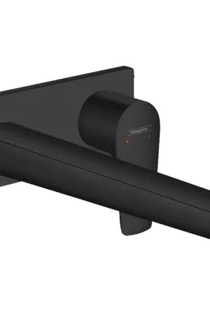 Acheter En Ligne Hansgrohe Talis E partie encastrée pour mitigeur lavabo encastré avec bec 22.5cm mat noir