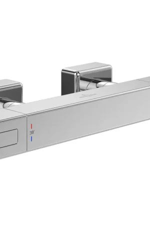 Villeroy & Boch Universal Taps & Fittings Mitigeur thermostatique de douche pour douche Angulaire - chrome Meilleur Choix