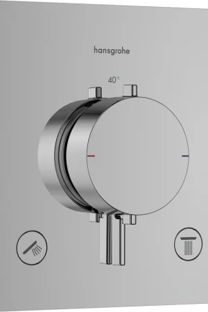Achetez Aujourd'hui Hansgrohe Ecostat Comfort Q Mitigeur thermostatique encastré - 2 fonctions - chrome