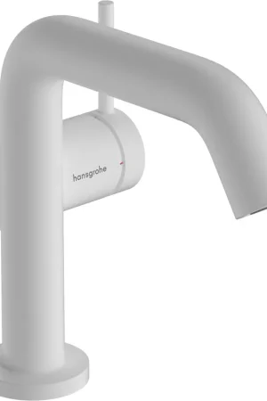 Usine Directe Hansgrohe Tecturis S Mitigeur lavabo - vidage à tirette - bec 13cm - blanc mat