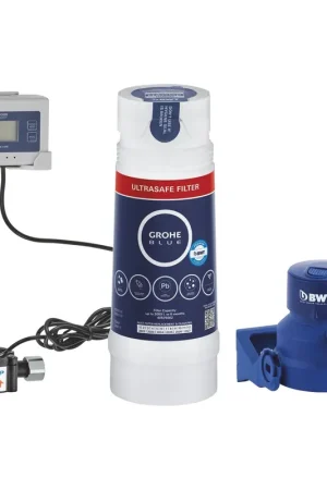 Bon Marché Grohe Blue Pure Starterset filtre Ultrasafe - chrome