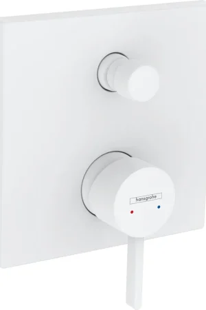 Achetez Aujourd'hui Hansgrohe Finoris Ensemble de robinetterie de baignoire avec aérateur et levier finition blanc mat