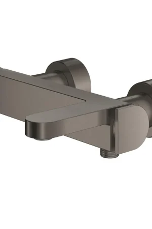 Authentique GROHE Plus robinet de baignoire avec inverseur avec raccords brushed hard graphite