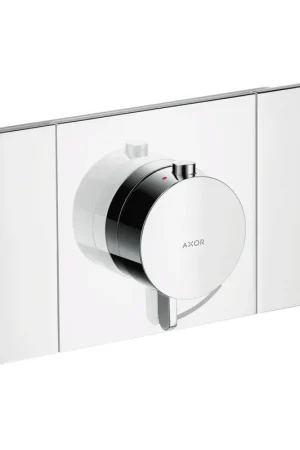 Axor One Mitigeur thermostatique avec robinet d‘arrêt pour 2 fonctions chrome Dernière Chance