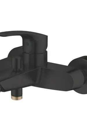 Achetez Aujourd'hui Grohe Eurosmart Mitigeur baignoire - avec levier - mural - Noir mat