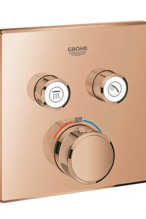 Acheter En Ligne GROHE Grohtherm Smartcontrol Mitigeur - thermostatique - avec inverseur - warm sunset