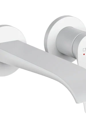 Achetez Aujourd'hui Hansgrohe VIVENIS mitigeur lavabo encastré mural avancée 192 mm blanc mat